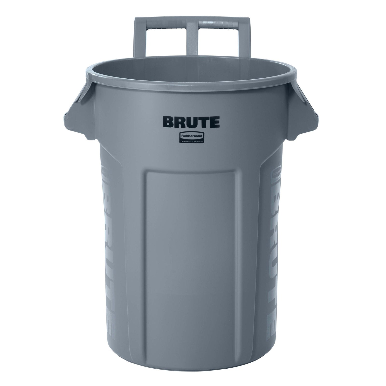Commercial Wheeled Brute Circular Outdoor Garbage Can, Grey, 121-L Y5J3 - product image 2