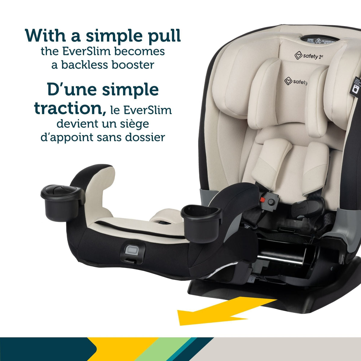EverSlim All-in-One Dunes Edge Convertible Child Car Seat B4N5 - product image 1
