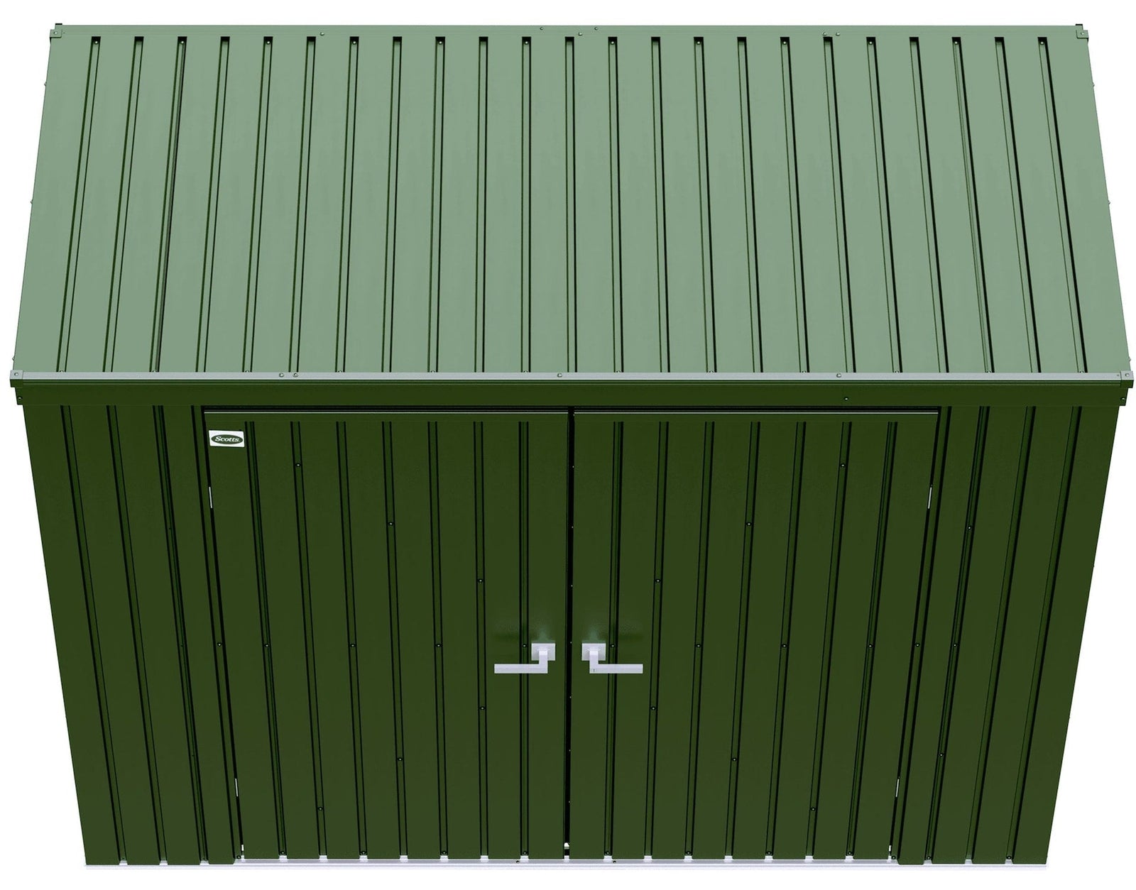 8x4-ft Corrosion-Resistant Garden Storage Shed I0Z0 - product image 4