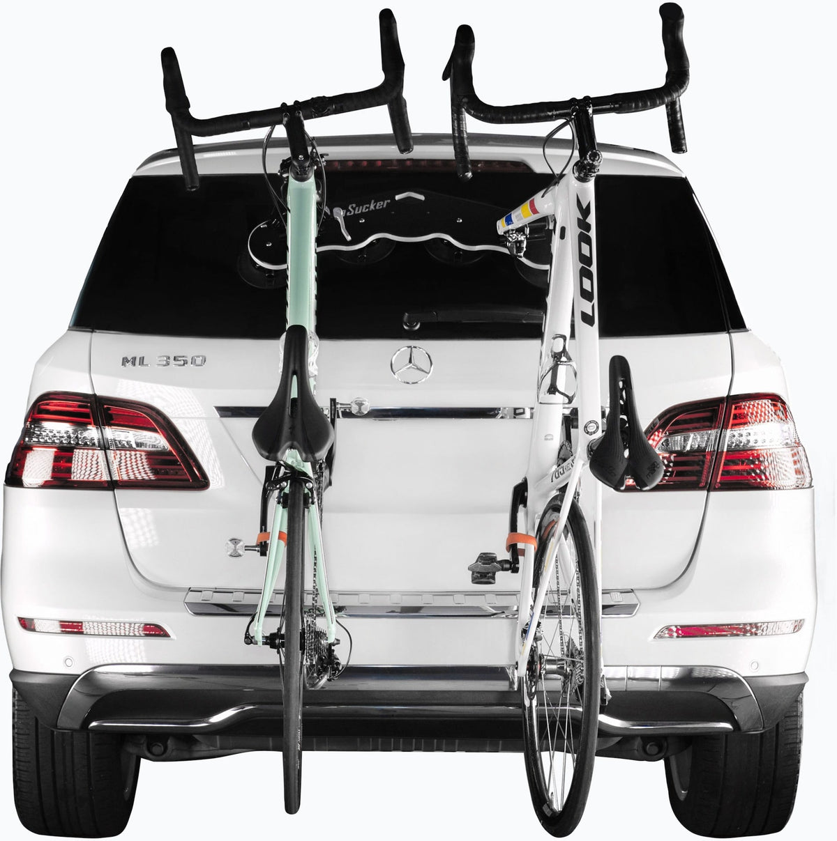 Mini Bomber 2-Bike Roof Top, Trunk & Hatchback Bike Rack, Black H3J1 - product image 2