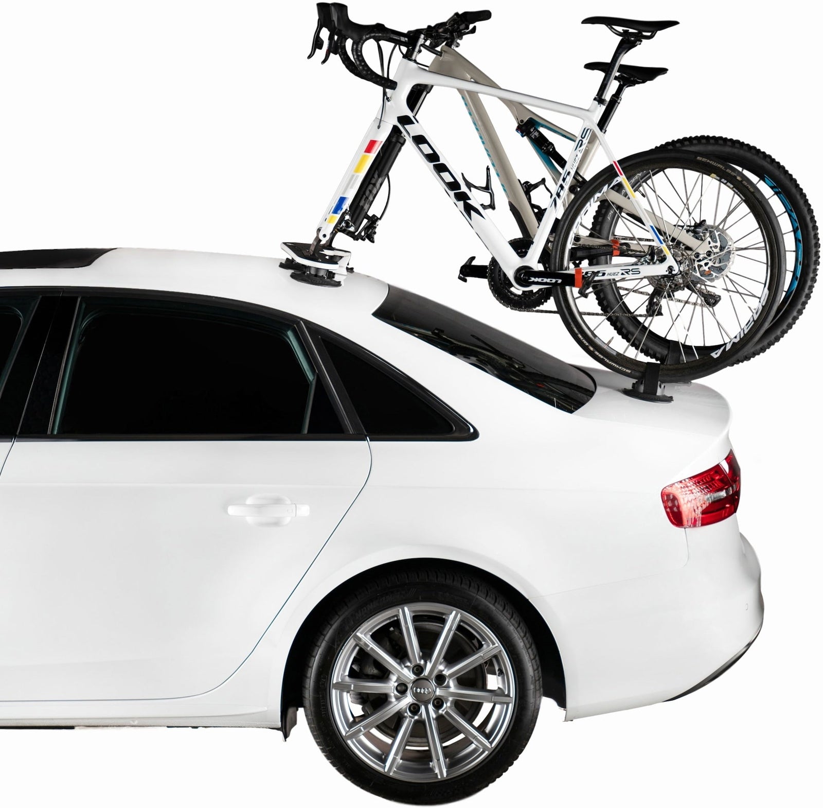 Mini Bomber 2-Bike Roof Top, Trunk & Hatchback Bike Rack, Black H3J1 - product image 6