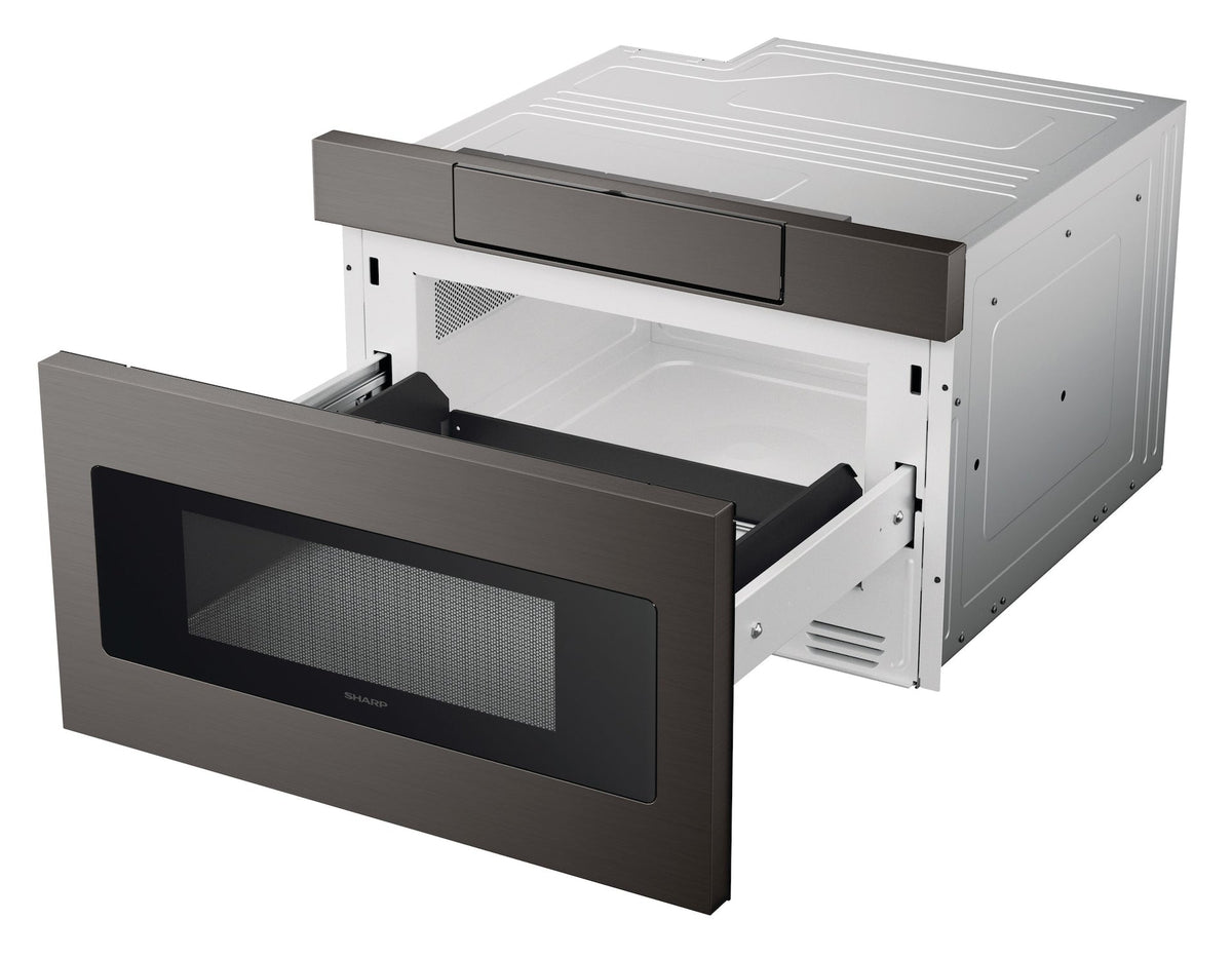 Black Stainless Steel Microwave Drawer Oven, 24-in G3I4 - product image 2