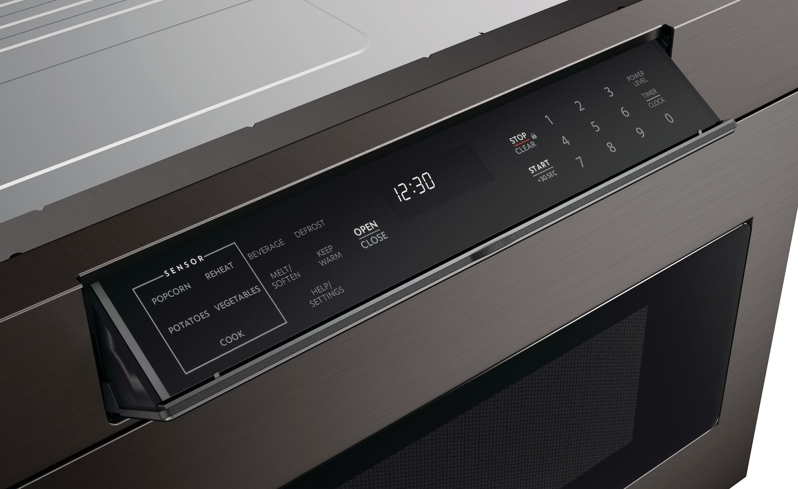Black Stainless Steel Microwave Drawer Oven, 24-in G3I4 - product image 4