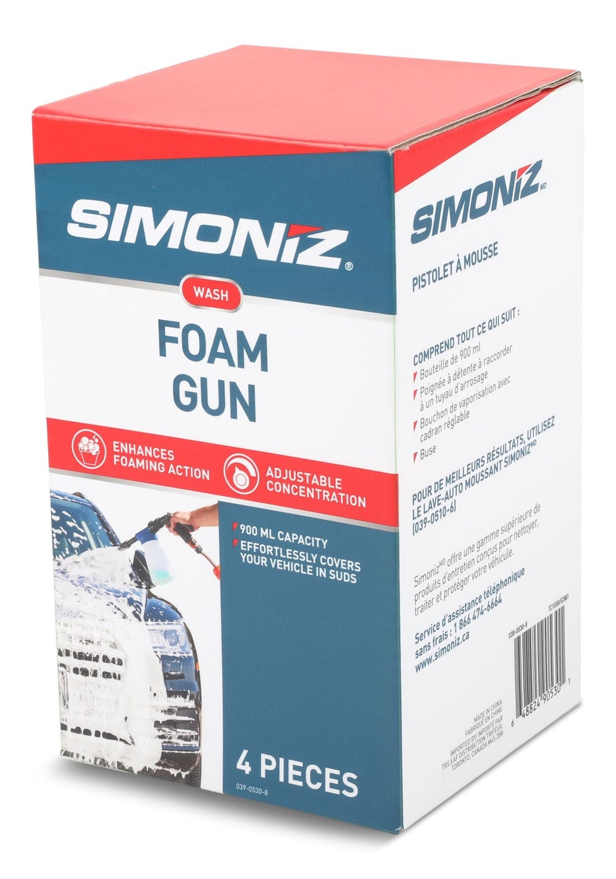Wash Foam Gun, Blue, 4-pc, 900-mL C7H8 - product image 2