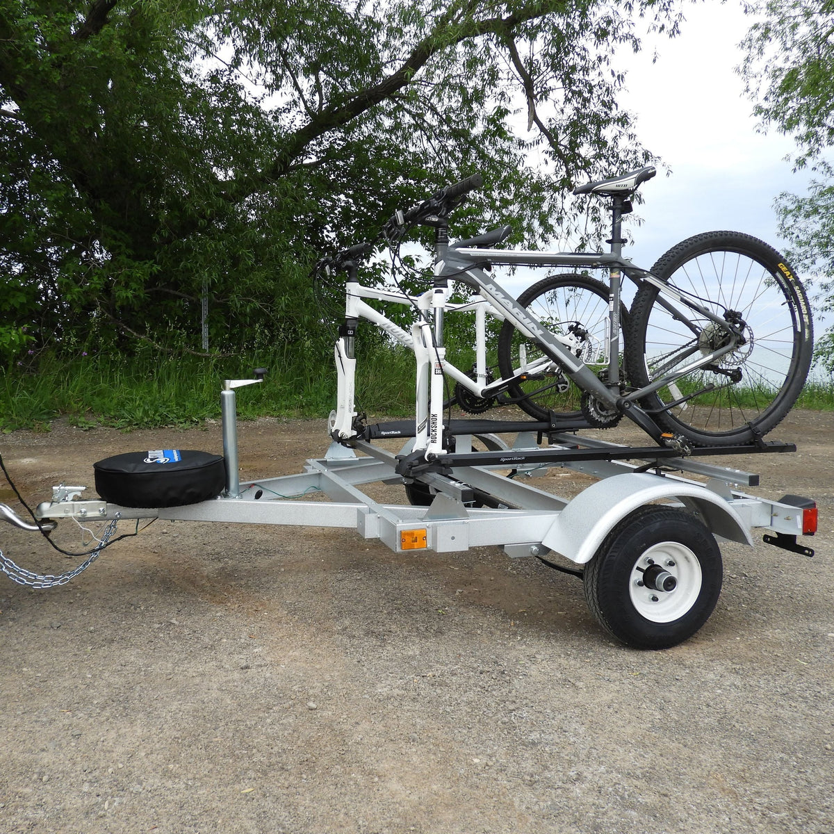 Adjustable Galvanized Steel Cargo Rack for Trailers Z3N8 - product image 3