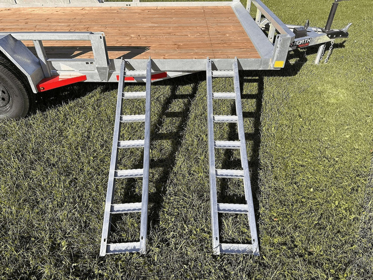 83-in x 16-ft Tandem Axle Utility Trailer, Galvanized V0K2 - product image 8