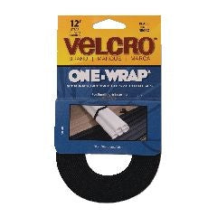 ONE-WRAP Heavy Duty Nylon Straps, Black, 12-ft x 3/4-in, 1-pk B7G4 - product image 1