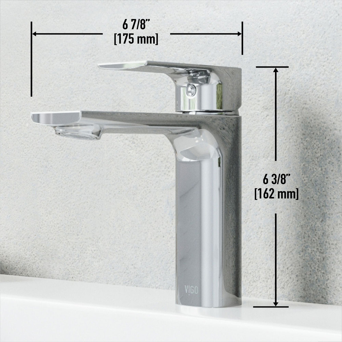 Davidson Single Handle Single Hole Bathroom Sink Faucet, WaterSense Certified, Chrome P0X1 - product image 7