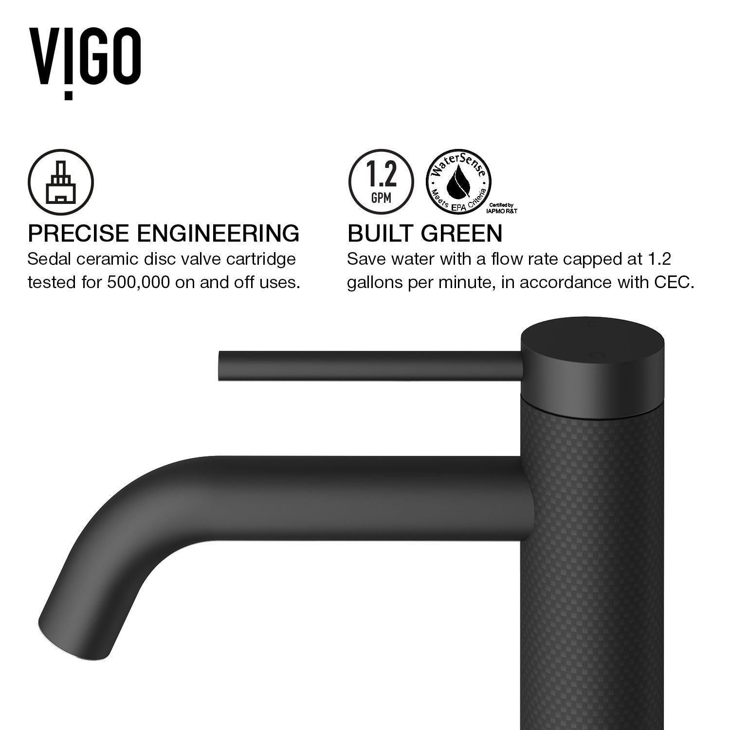 Glass Grey Onyx Bathroom Sink/Basin Set with Matte Black Lexington Faucet and Rectangular Vessel H0Z2 - product image 8