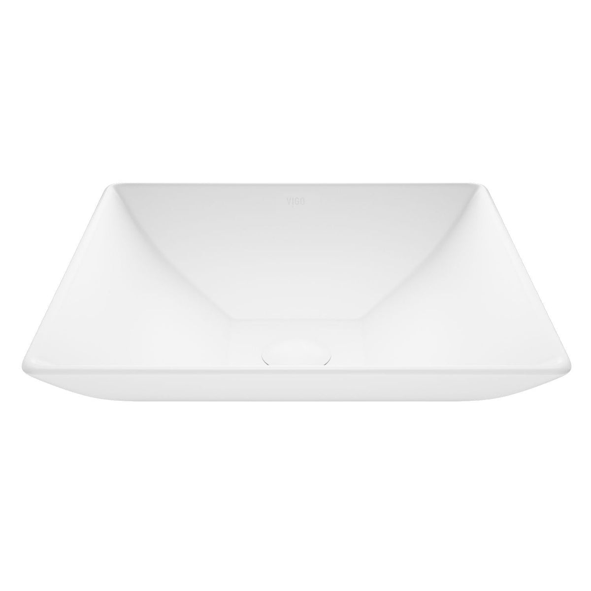Hibiscus Matte Stone Round Vessel Bathroom Sink/Basin, Above-Counter Installation, White G9T9 - product image 1