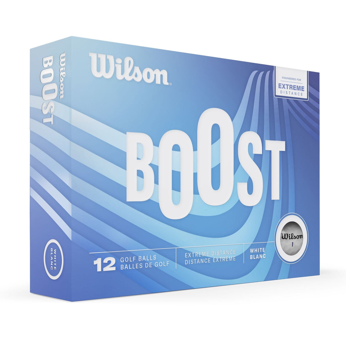 Boost Golf Ball, Extreme Distance, 12-pk, White V7N7 - product image 1