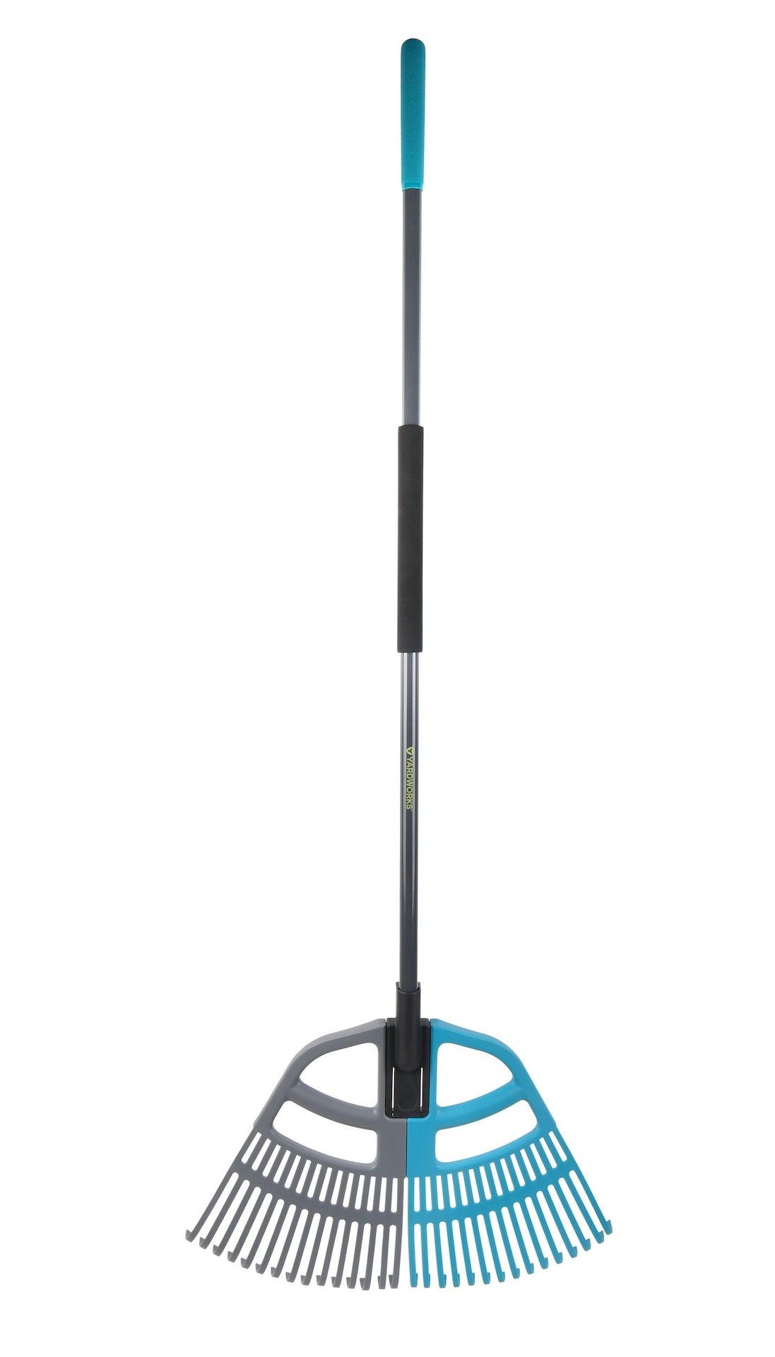 3-in-1 30-Tine Leaf Rake with Fibreglass Shaft, 24-1/2-in Wide W0R5 - product image 1