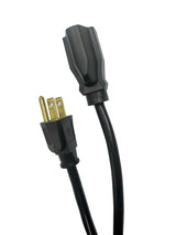 20' 16 Gauge 1-Tap Outdoor Extension Cord, Black N6V7 - product image 1