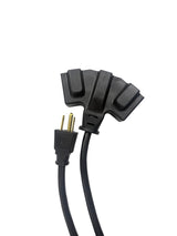 20' 16 Gauge 3-Tap Outdoor Extension Cord, Black K9V8 - product image 1