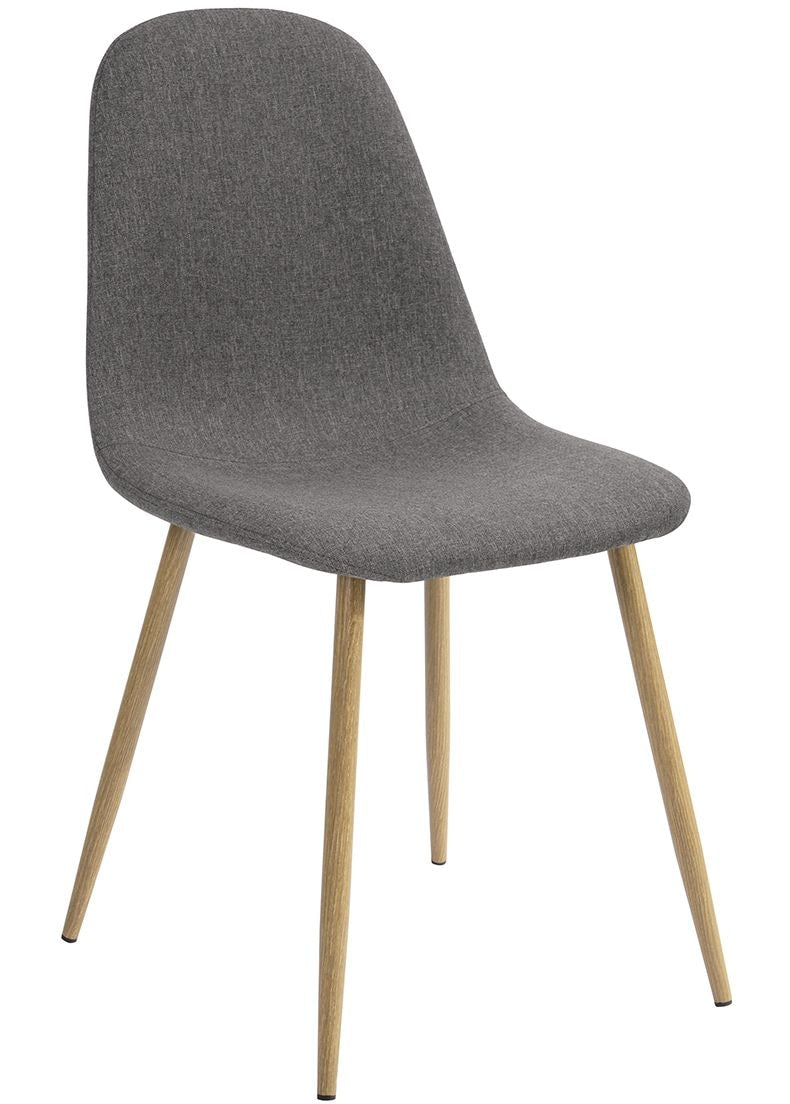 39F Charlton Fabric Dining Chair, Grey I6U5 - product image 2