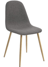 39F Charlton Fabric Dining Chair, Grey W3I9 - product image 2