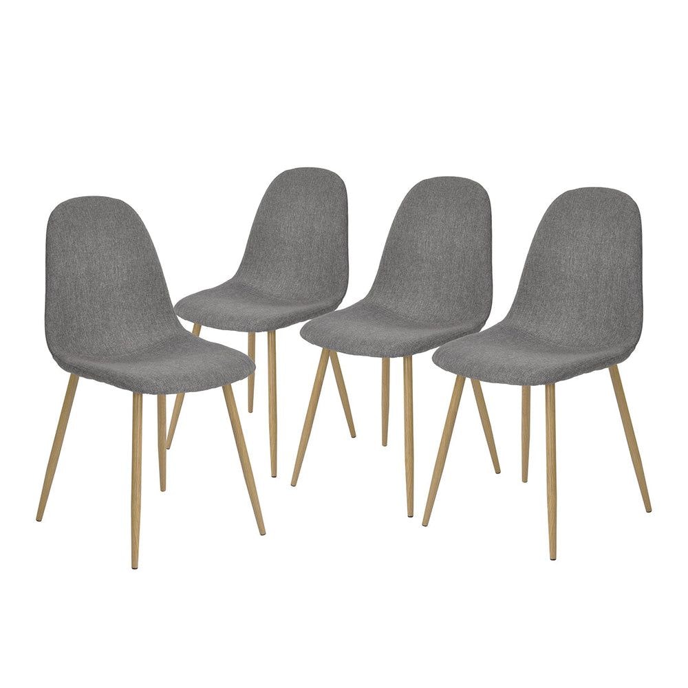 39F Charlton Fabric Dining Chair, Grey I6U5 - product image 4