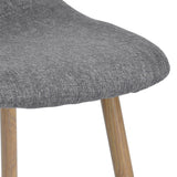 39F Charlton Fabric Dining Chair, Grey I6U5 - product image 6