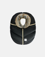 7AM Enfant Car Seat Cocoon Black Faux Fur K0M3 - product image 1