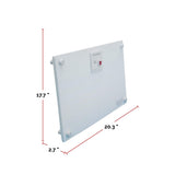 Heater Ceramic Electric Heater with Standard Mounting, 100W, White E2T0 - product image 5