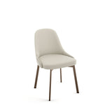 Harper Upholstered Dining Chair, Boucle Polyester Fabric & Bronze Metal Frame T2J9 - product image 1