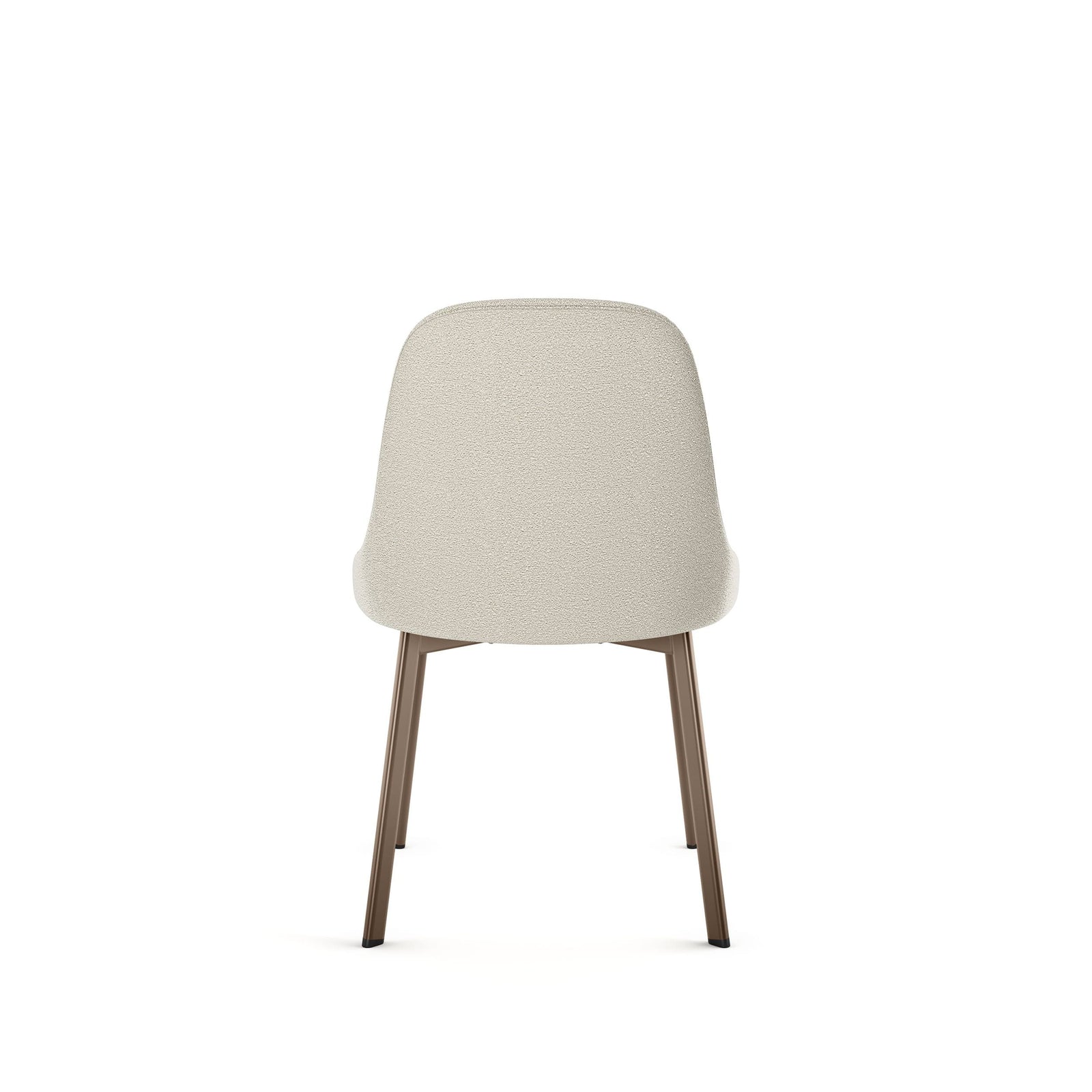 Harper Upholstered Dining Chair, Boucle Polyester Fabric & Bronze Metal Frame T2J9 - product image 4