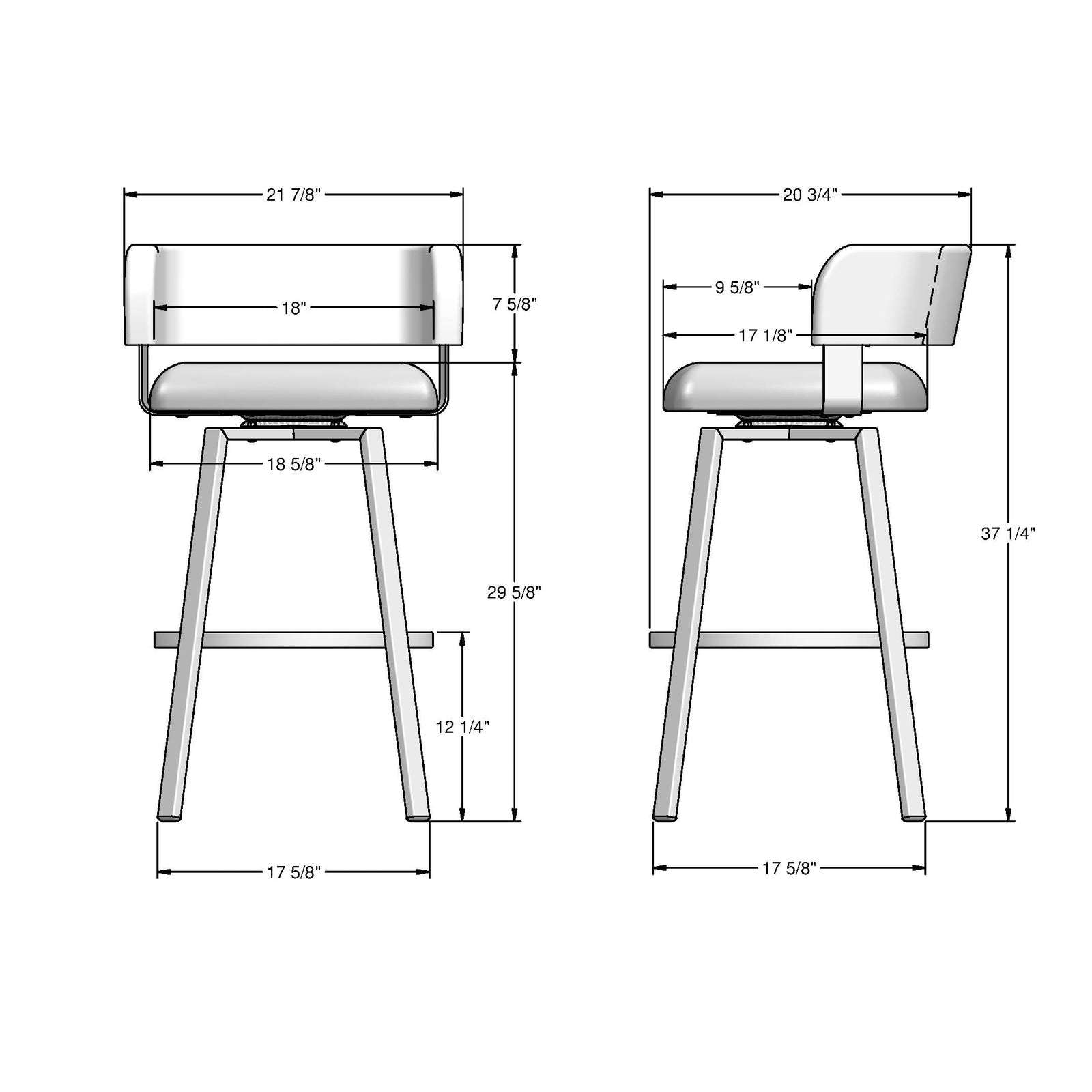 Stinson Bar Stool O1L8 - product image 1