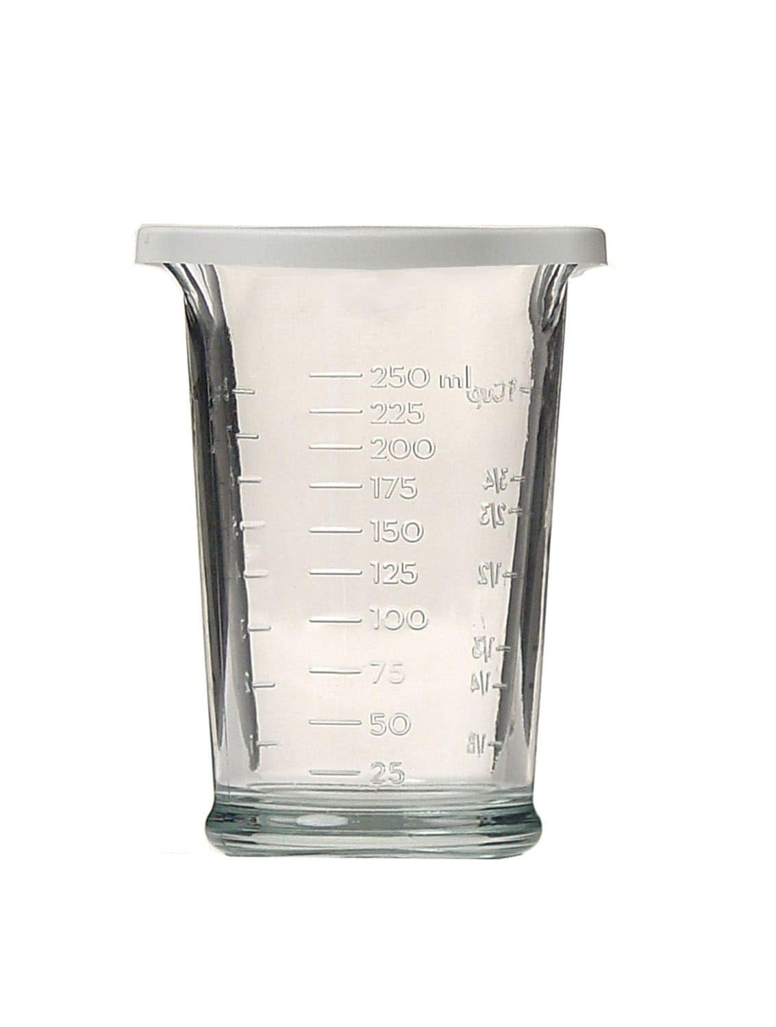 Triple-Pour Measuring Cup with Plastic Lid, 250-ml U2G3 - product image 1