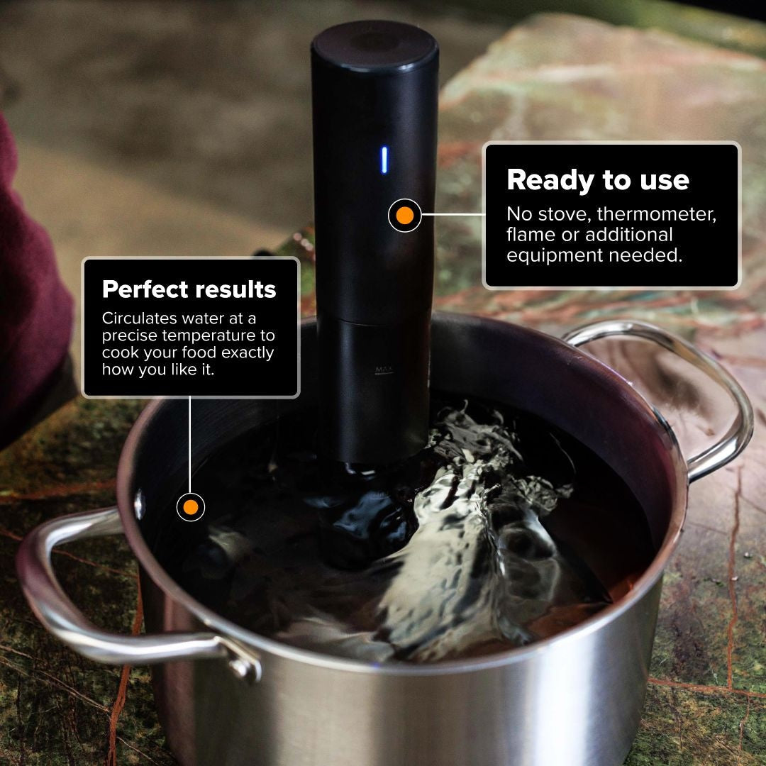 Culinary Sous Vide Precision Cooker Mini, Black O9M2 - product image 7