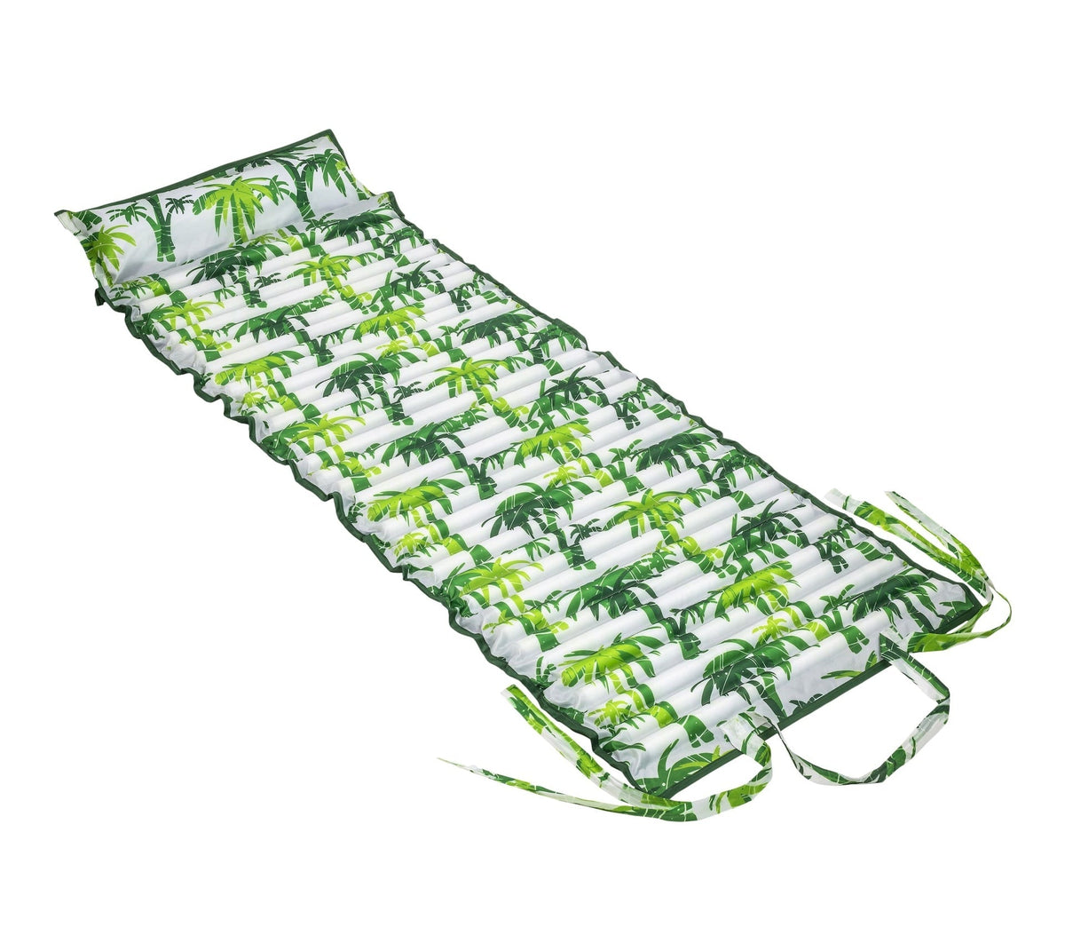 Inflatable/Foam Fold-and-Go Travel Pool Float/Lounger, Tropical, 71 x 27-in K0Q1 - product image 1