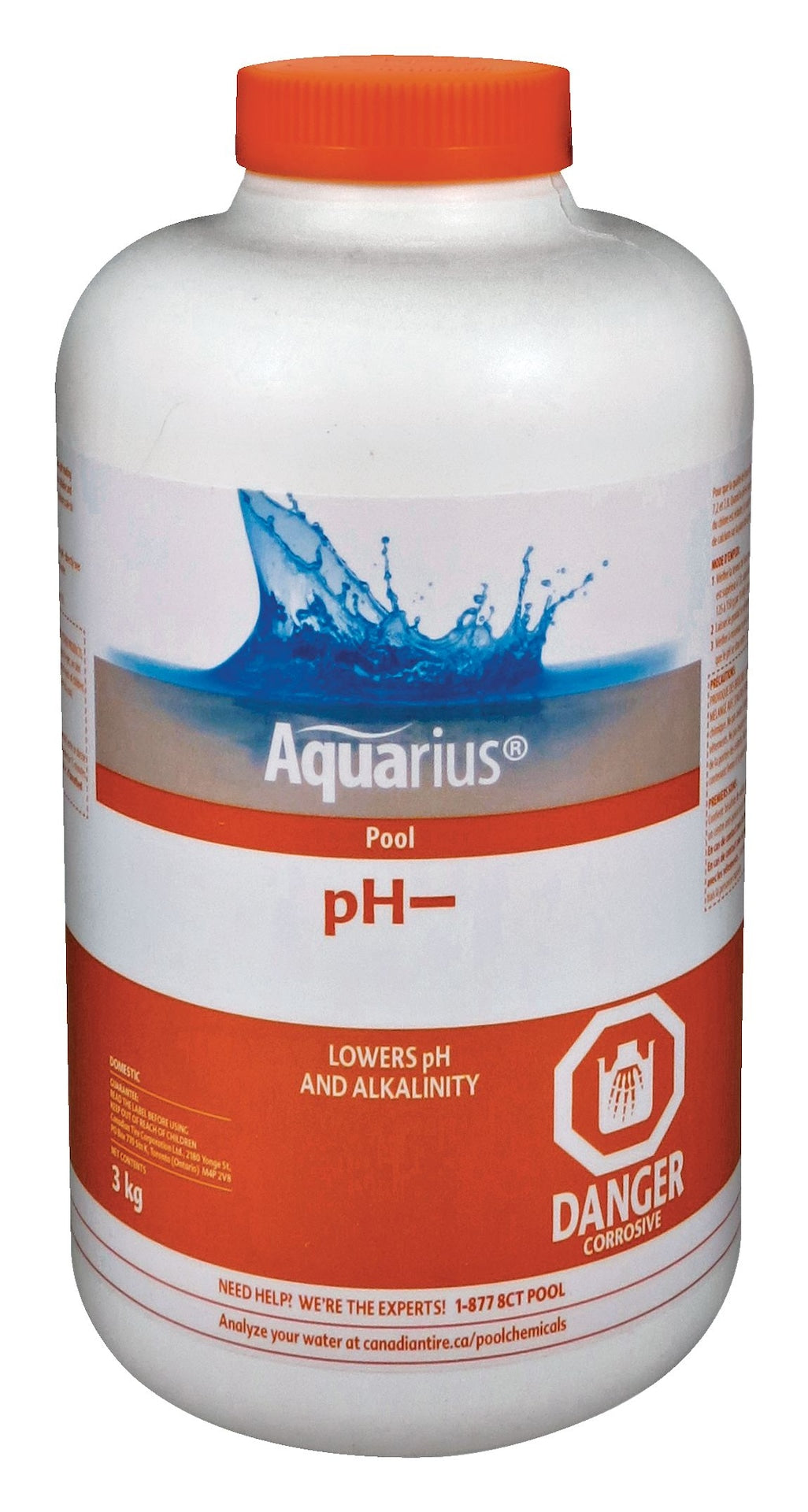 pH - Pool pH Reducer, 3-kg D1O6 - product image 1