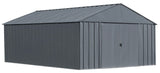 Classic 12x17-ft Charcoal Corrosion-Resistant Metal Shed M5V9 - product image 2