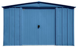 Classic Galvanized Steel Storage Shed, Blue Grey, 10-ft x 12-ft I9E2 - product image 4