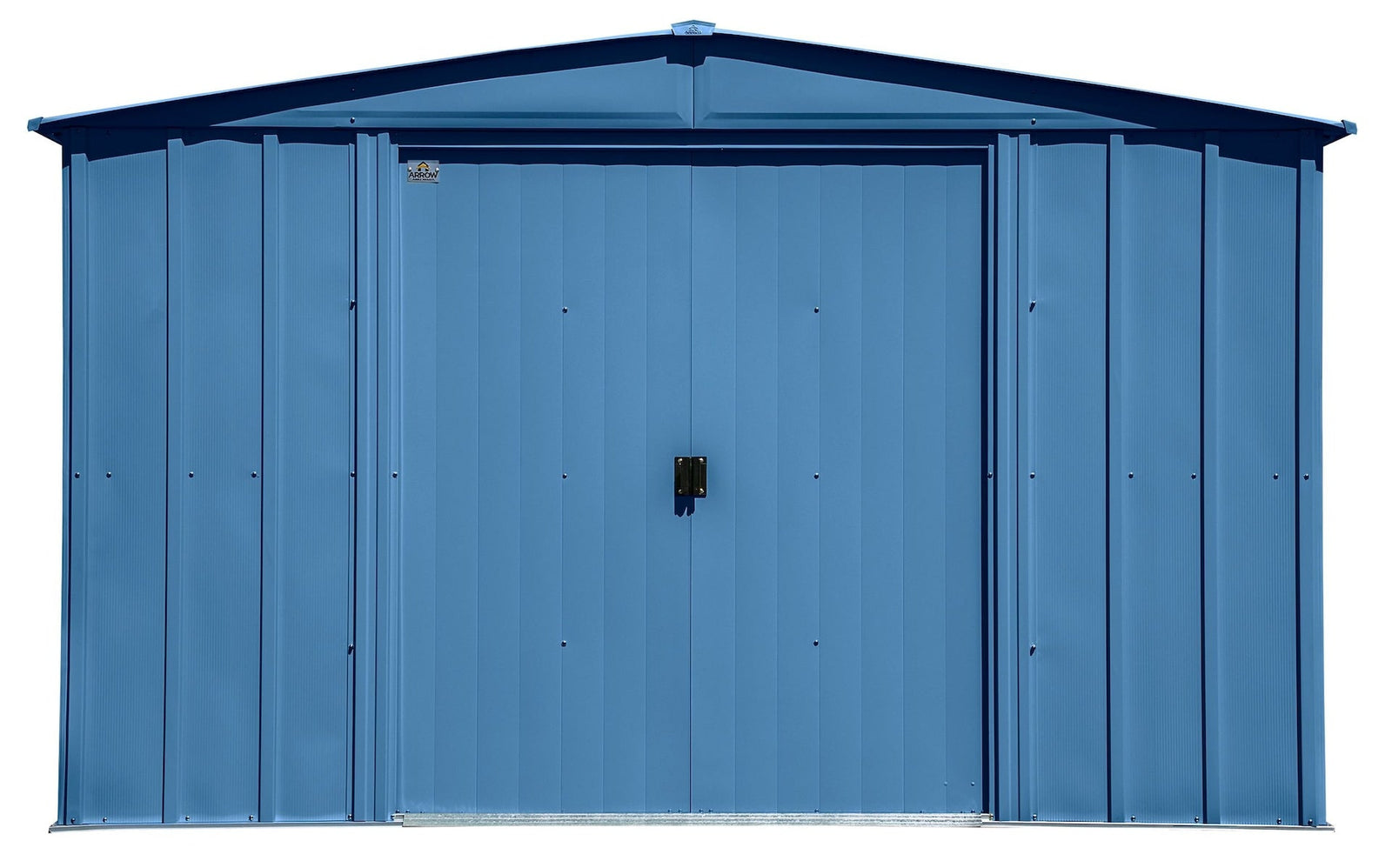 Classic Galvanized Steel Storage Shed, Blue Grey, 10-ft x 12-ft I9E2 - product image 4