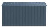 Classic Galvanized Steel Storage Shed, Blue Grey, 10-ft x 12-ft I9E2 - product image 7