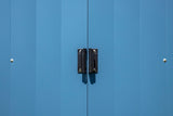 Classic Galvanized Steel Storage Shed, Blue Grey, 10-ft x 12-ft I9E2 - product image 8