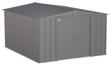 Classic Galvanized Steel Storage Shed, Charcoal, 10-ft x 12-ft S2E9 - product image 4