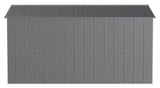 Classic Galvanized Steel Storage Shed, Charcoal, 10-ft x 12-ft S2E9 - product image 5