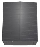 Classic Galvanized Steel Storage Shed, Charcoal, 10-ft x 12-ft S2E9 - product image 7