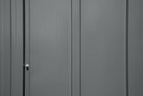 Classic Galvanized Steel Storage Shed, Charcoal, 10-ft x 12-ft S2E9 - product image 8