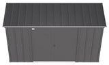 Classic Galvanized Steel Storage Shed, Charcoal, 10-ft x 4-ft S3O3 - product image 5