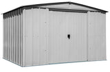 Classic Galvanized Steel Storage Shed, Flute Grey, 10-ft x 8-ft M0H3 - product image 2