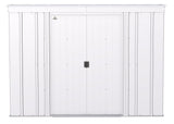 Classic Galvanized Steel Storage Shed, Flute Grey, 8-ft x 4-ft Y3K4 - product image 3