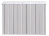 Classic Galvanized Steel Storage Shed, Flute Grey, 8-ft x 4-ft Y3K4 - product image 7