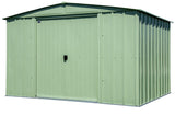 Classic Galvanized Steel Storage Shed, Sage Green, 10-ft x 8-ft P7C2 - product image 3