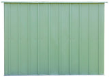 Classic Galvanized Steel Storage Shed, Sage Green, 10-ft x 8-ft P7C2 - product image 6