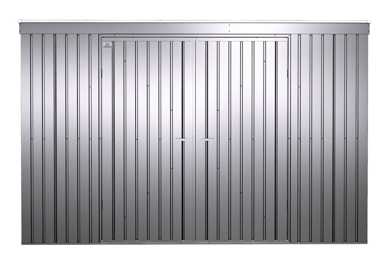 Elite 10x4-ft Galvalume Corrosion-Resistant Steel Shed G2V3