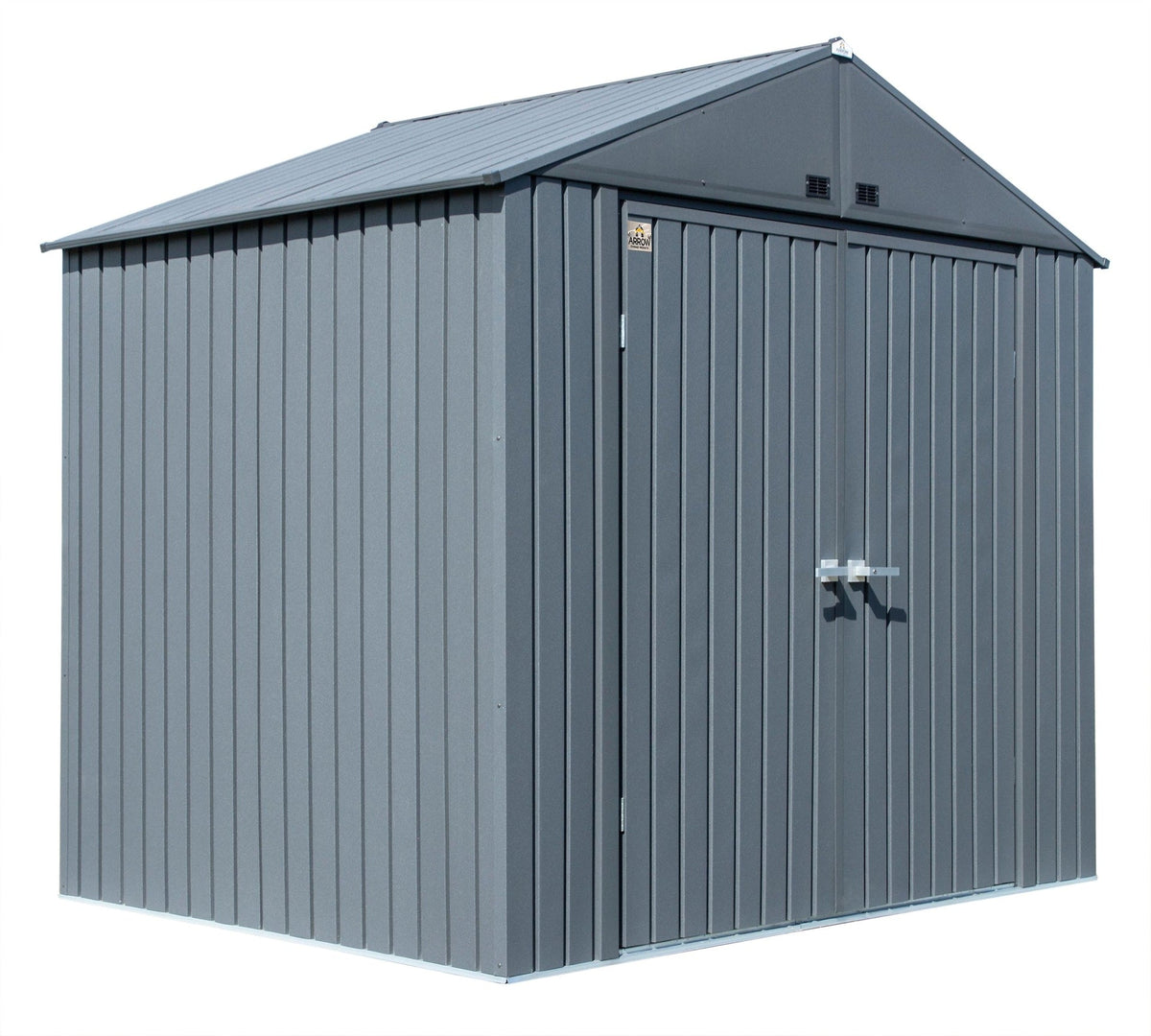 Elite Steel Storage Shed, Anthracite, 8-ft x 6-ft U3D7 - product image 2