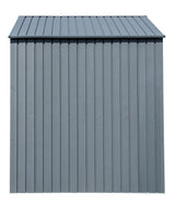 Elite Steel Storage Shed, Anthracite, 8-ft x 6-ft U3D7 - product image 4
