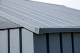 Elite Steel Storage Shed, Anthracite, 8-ft x 6-ft U3D7 - product image 6